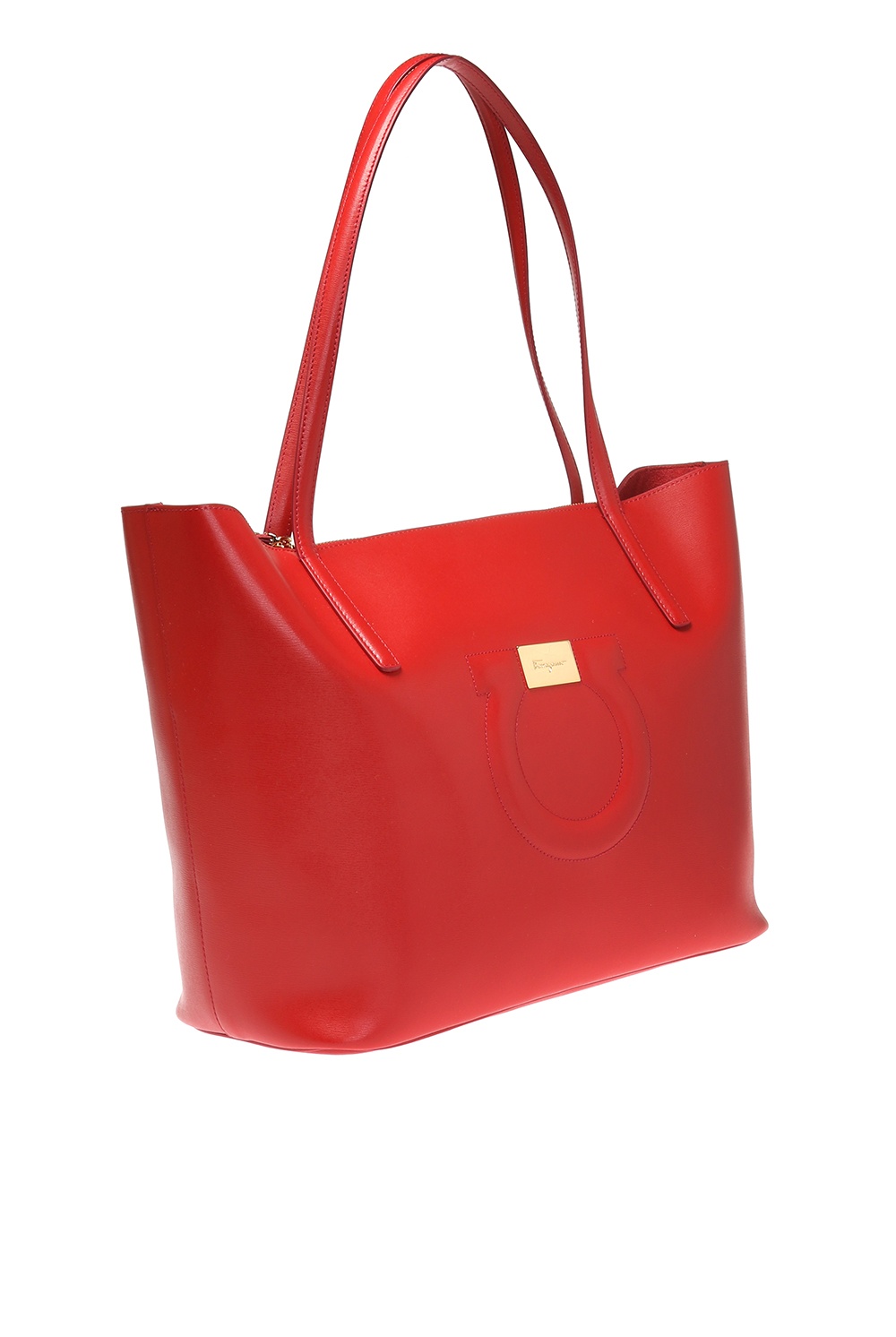 Ferragamo city discount gancini tote bag